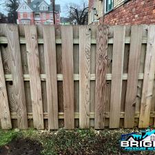 Graffiti Removal and Wood Fence Cleaning in Dayton, OH Image