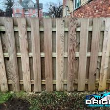 Graffiti Removal and Wood Fence Cleaning in Dayton, OH