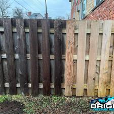 Graffiti Removal and Wood Fence Cleaning in Dayton, OH 3
