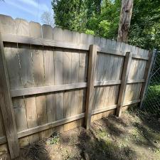 Wood fence and vinyl soul cleaning in dayton oh 5