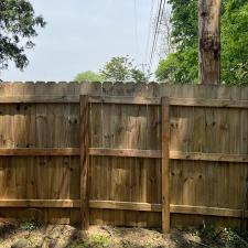 Wood fence and vinyl soul cleaning in dayton oh 6