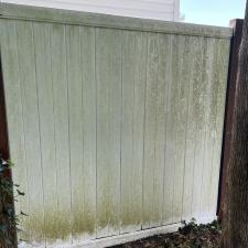 Wood fence and vinyl soul cleaning in dayton oh 9
